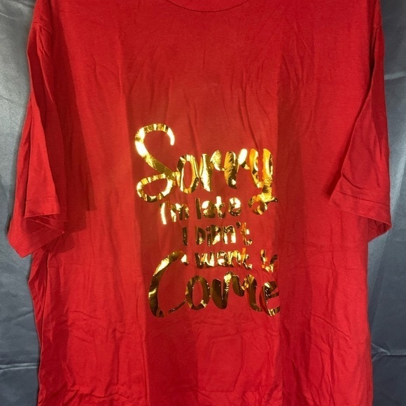 RED Sleep tee - Picture 4 of 4